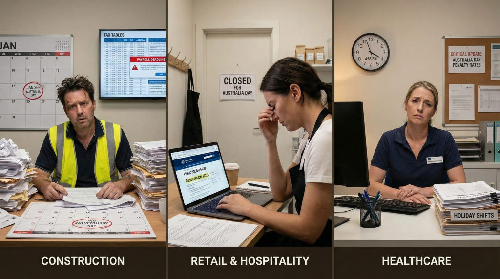 Australia Day is approaching! Navigate the complexities of public holiday penalty rates and ensure your business's payroll compliance. Avoid common pitfalls with our expert guide.