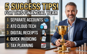 Welcome to the 2026 financial year! Discover five essential bookkeeping and financial tips to help your Australian business stay organised, improve cash flow, and make tax time an absolute breeze from July first onwards.